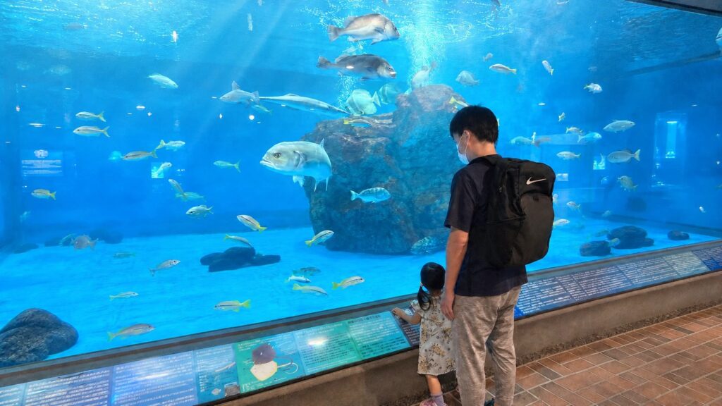 娘と水族館にお出かけ